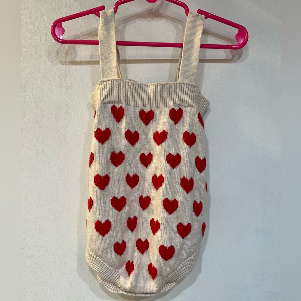 Cat & Jack Heart Onesie